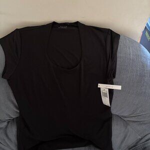 Women's Black dressy t-shirt - large! Brand new!